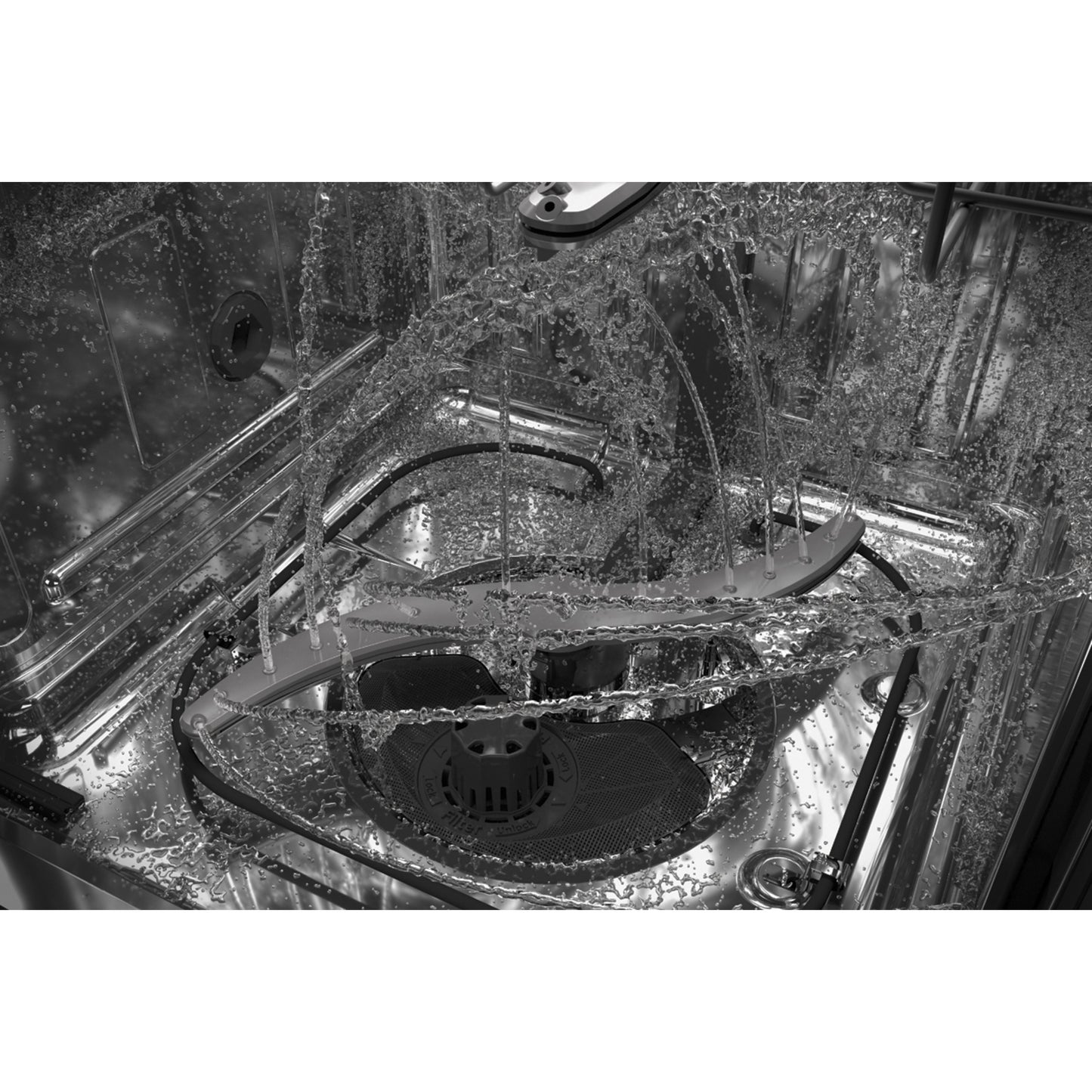 GE Top Control Dishwasher with Sanitize Cycle and Dry Boost in Fingerprint image 5