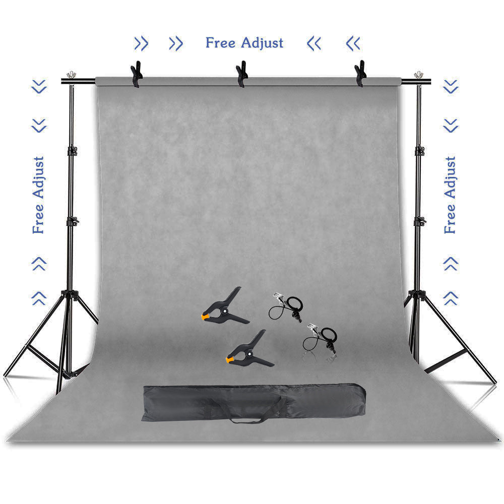 Background Stand Kit Support System Backdrops With Adjustable Stand for Photogram