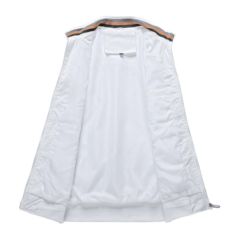 Fashion Men's Windbreak Bomber Jacket Spring Summer Man Casual Outdoors Portswe image 5