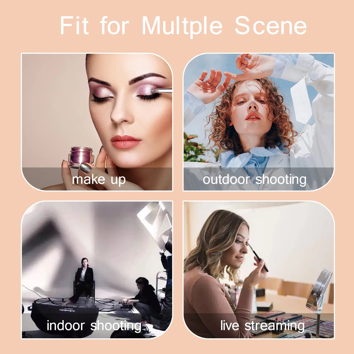 LED Photography Fill Lighting with Tripod Stand Camera Photo Studio Circle Led image 9