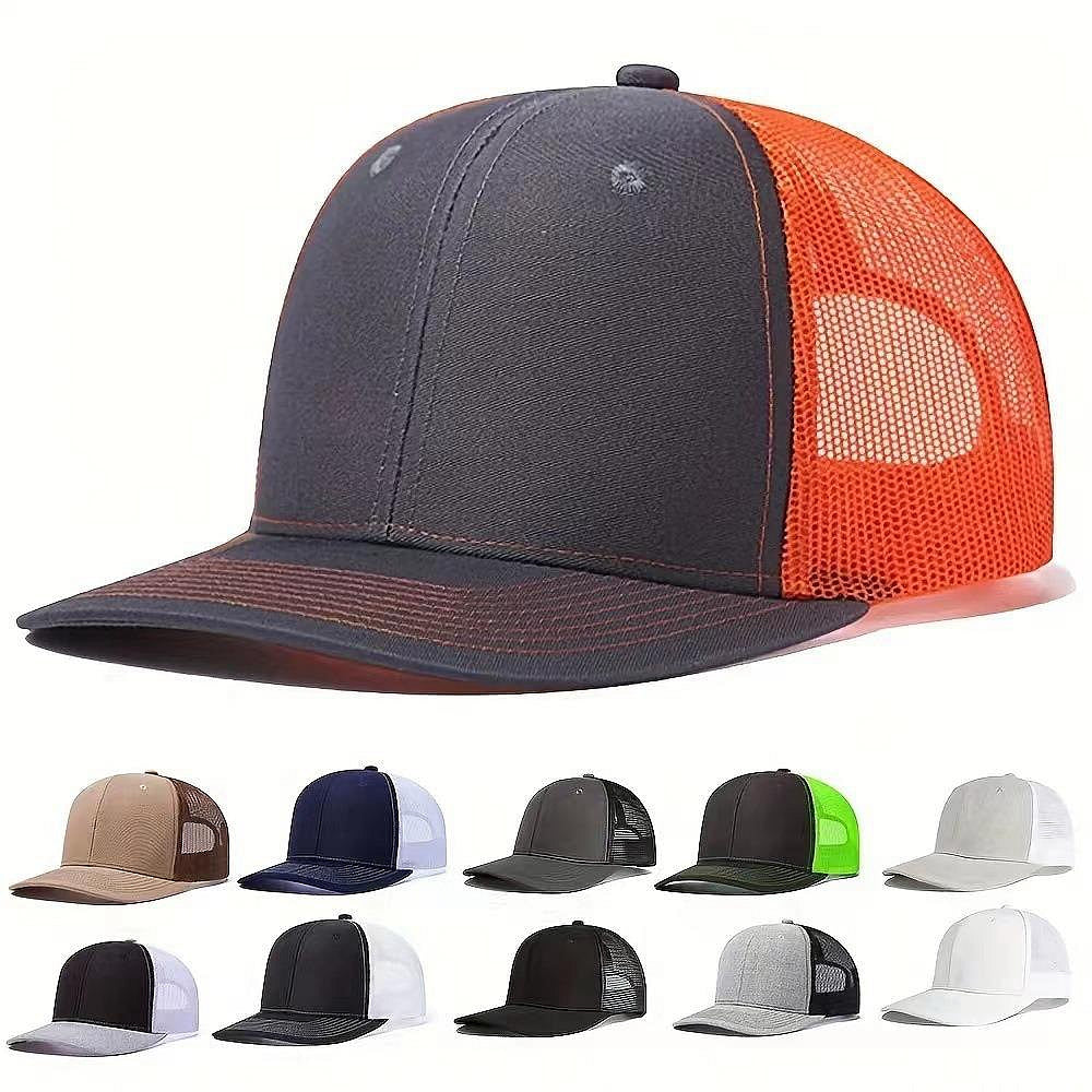 Hot Sale Unisex Cap Slight Curved Brim Style Trucker Hat Men & Women Casual Ou image 0