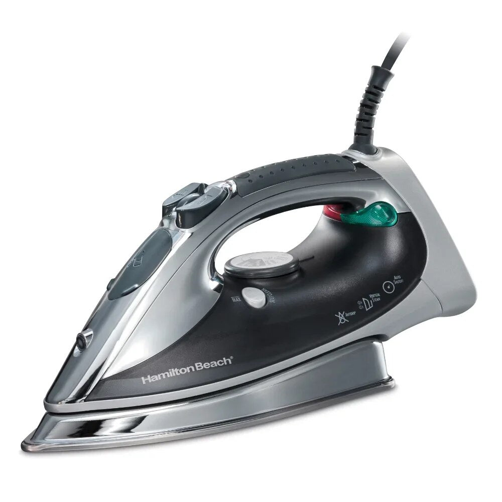 Professional Iron, Stainless Steel Soleplate, Auto Shutoff, Anti-Drip, 14980