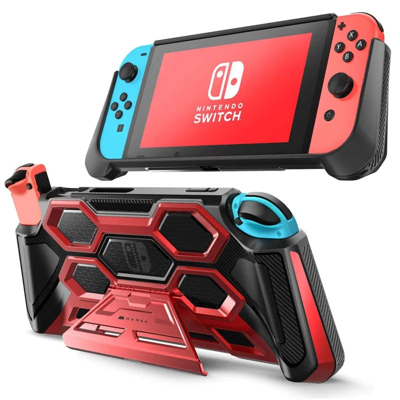 Battle Series Heavy Duty Grip Cover Case For Nintendo Switch - Protective Gaming Case
