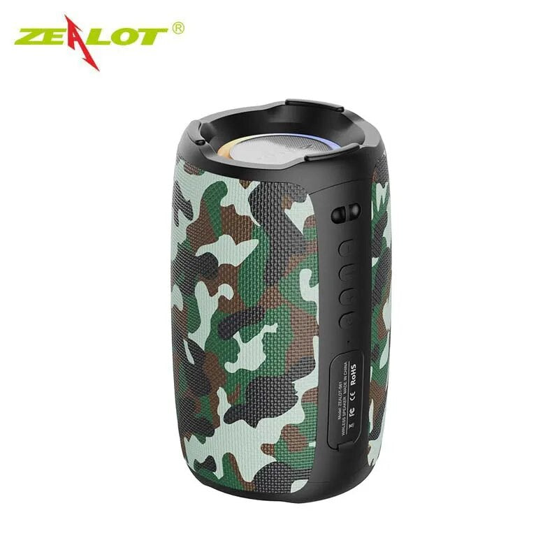 S61 Portable Bluetooth Speaker Double Diaphragm Wireless Subwoofer Water
