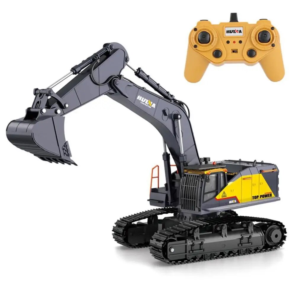 Huina 1592 1:14 Scale 22 Channels 2.4GHz Latest RC Excavator for over 8 Year O