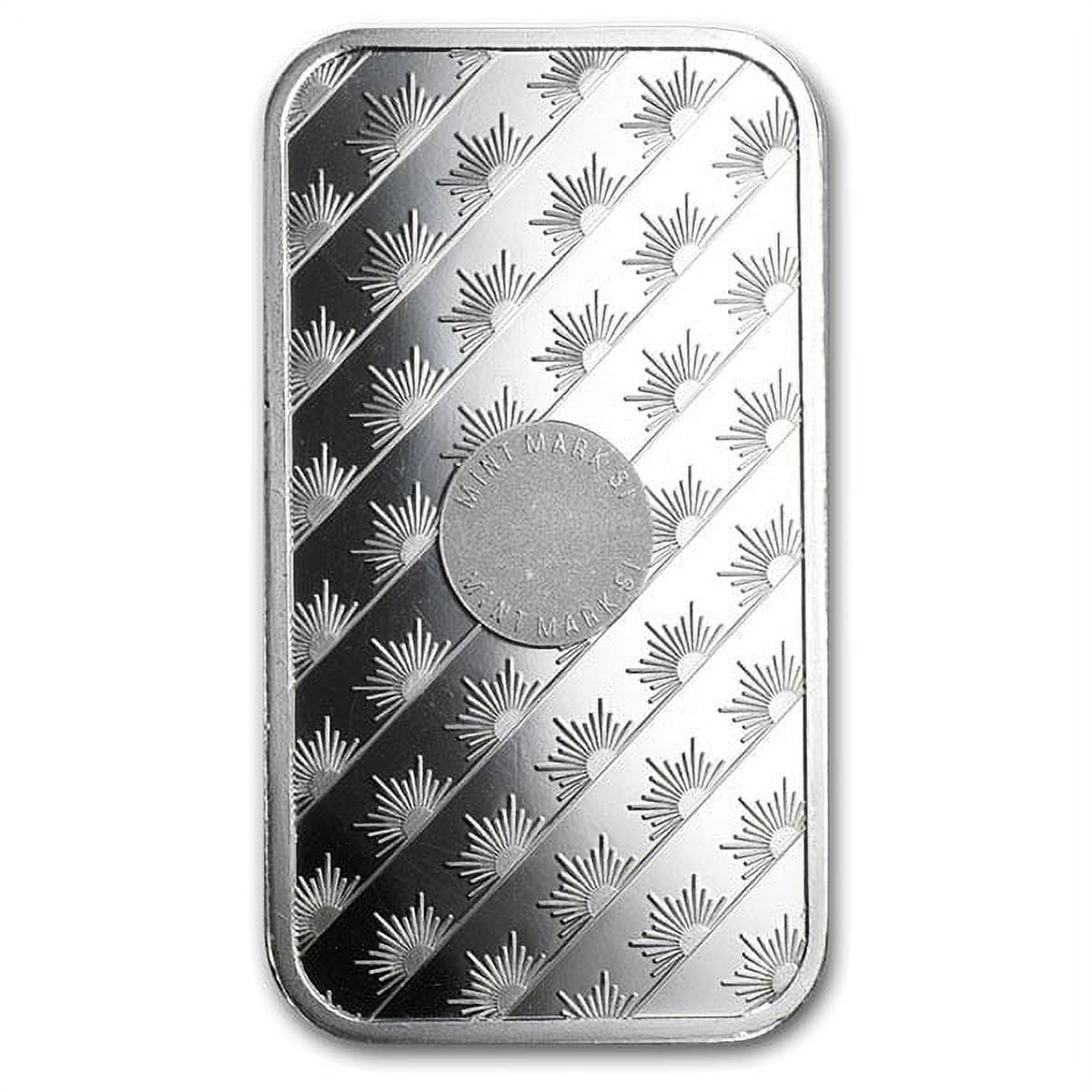 Sunshine Minting 1 oz Bar, .999 Pure Silver image 3