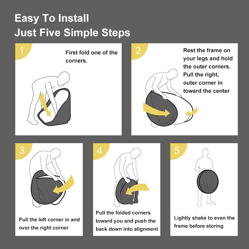 Yizhestudio 60cm Po Studio Box Led Lightroom Dimmable Folding Softbox Light image 7