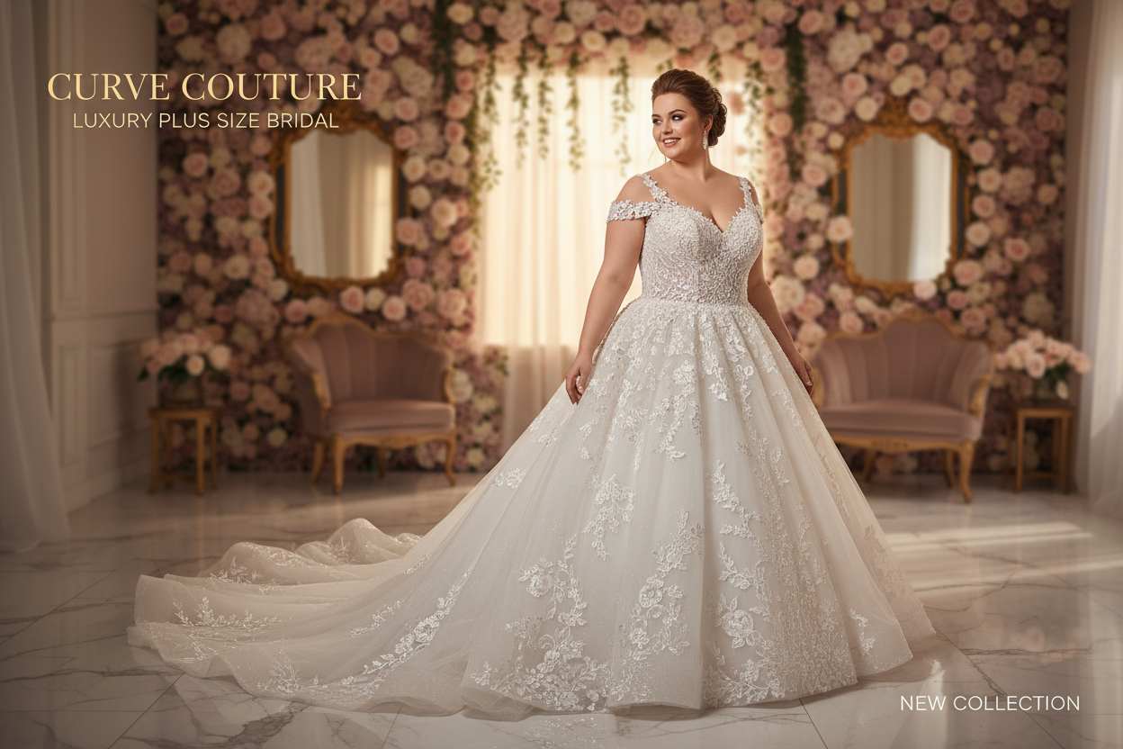 Curve Wedding Dresses-AL25