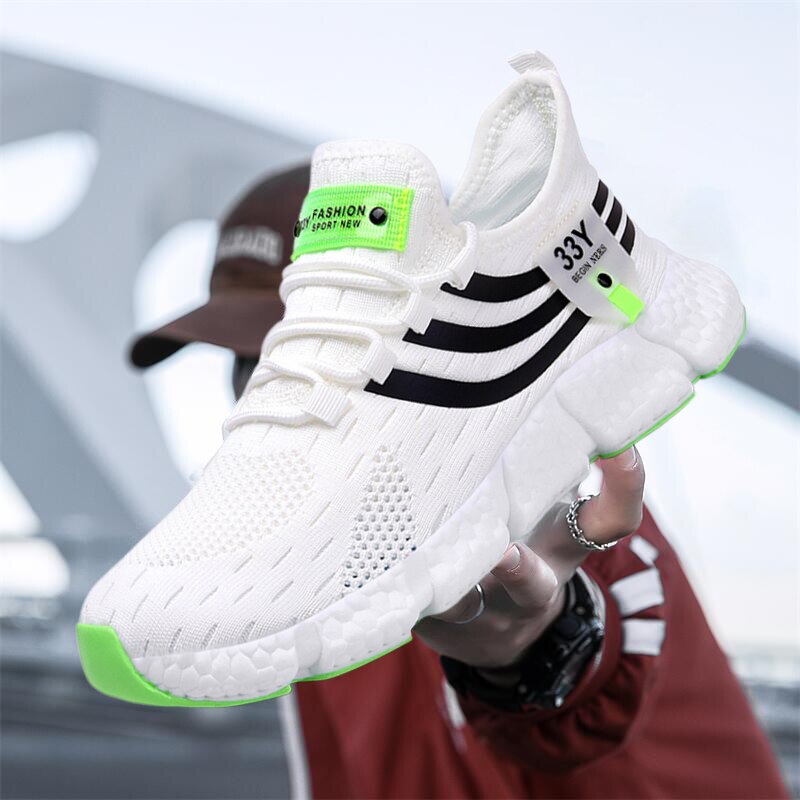 Men Shoes Breathable Classic Running Sneakers For Man Outdoor Light Comfortable image 4