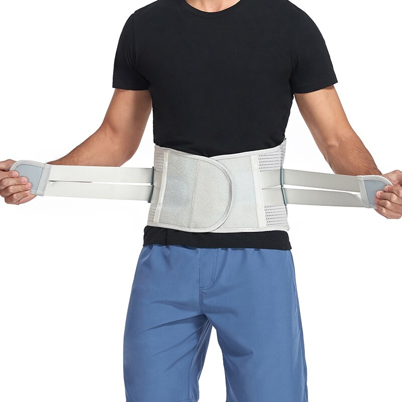 MANIFIQUE Men Women Back Lumbar Support Belt Waist Orthopedic Corset Spine Deco image 4