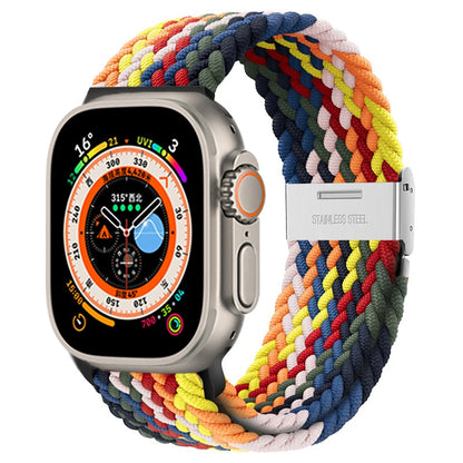 Braided Solo Loop For Apple watch band 44mm 45mm 49mm 40mm 41mm 38mm 42mm Nylon image 4