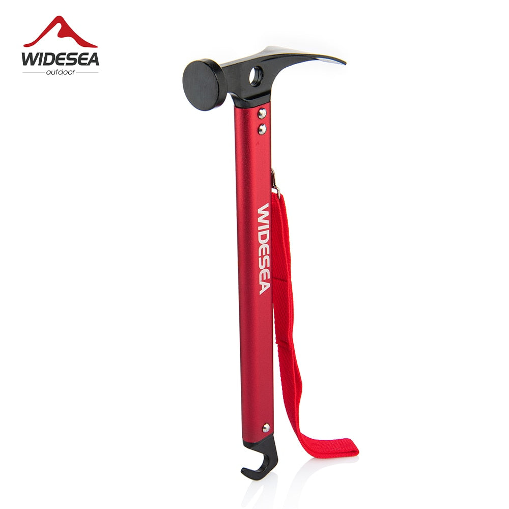 Widesea Camping Hammer Stainless Steel Copper Outdoor Tent Peg Stake Mallet wit image 0