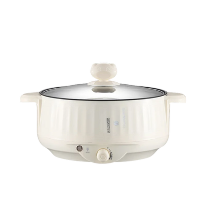 220V Multi Cookers Single/Double Layer Electric Pot 1-2 People Household Non-st image 2