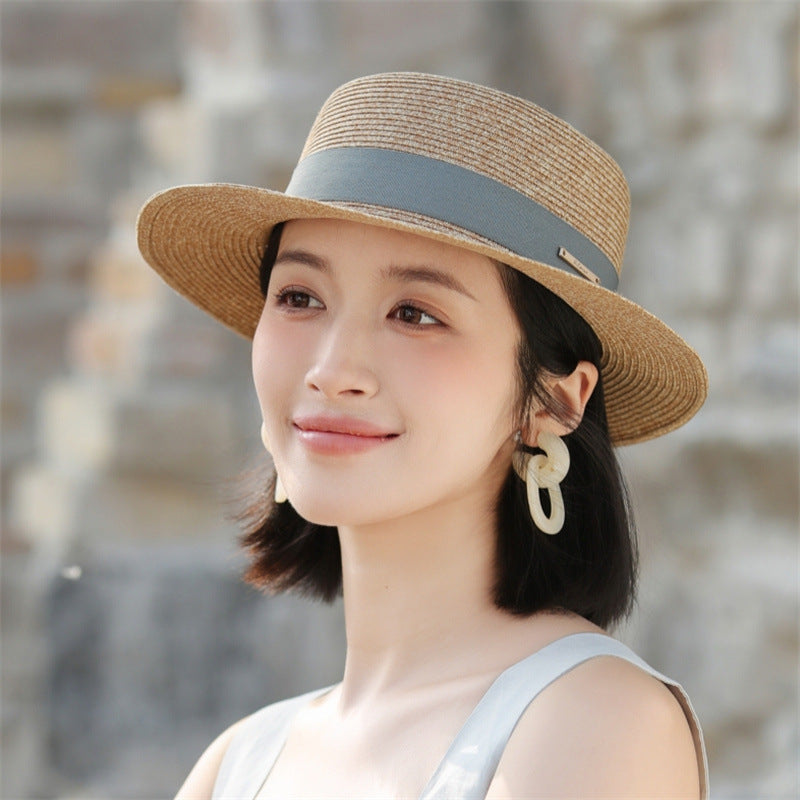 Summer Hat For Ladies Spring Style Fashionable Lightweight Sun-Proof Straw Hat image 2