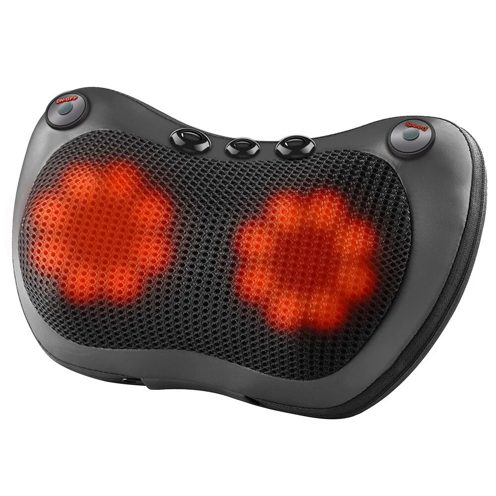 Head Massager Car Home Cervical Shiatsu Massage Neck Back Waist Body Electric M image 2