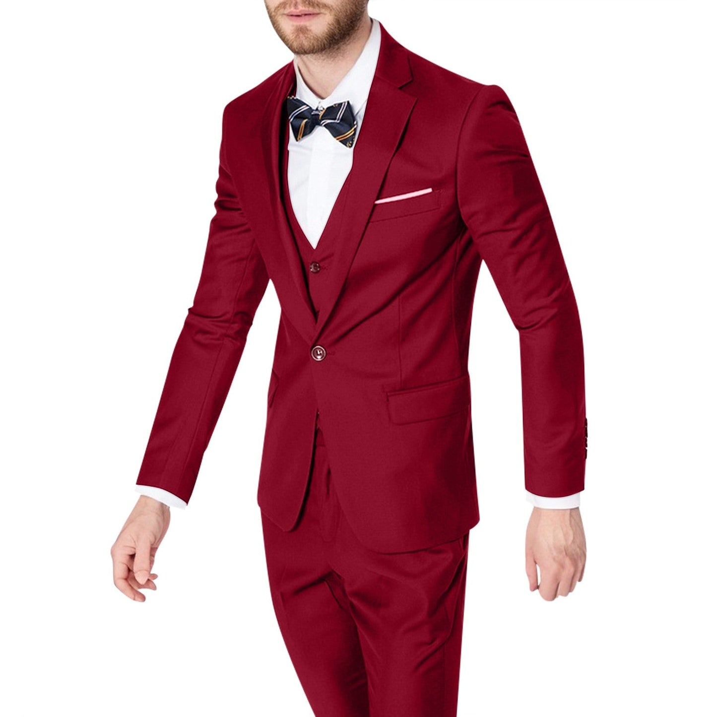 Men  Suits For Wedding 2 Pieces 2 Set Jackets Vest Pants Classic