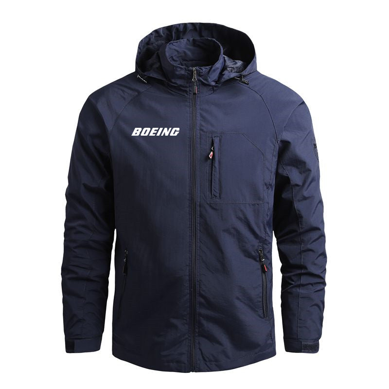 Flight Aviation Outerwear BUSA Essentials Casual Hooded Windbreakers Lightweight Pilots  image 5