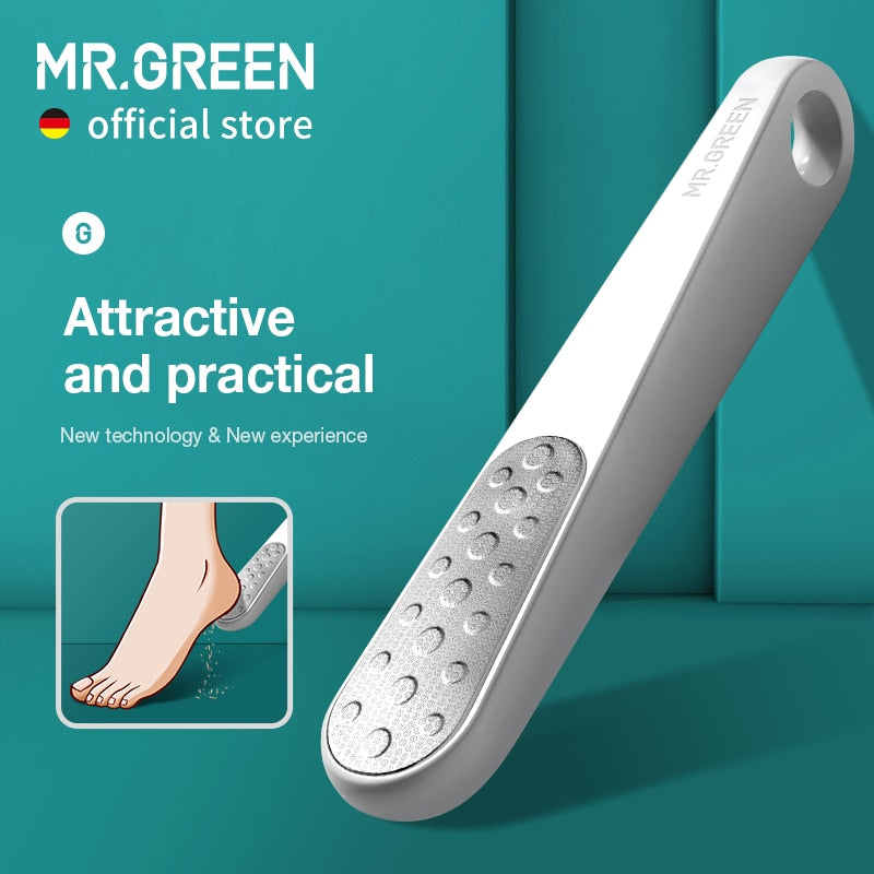 MR.GREEN Foot File Double Sided Callus Remover For Dead Skin Professional Pedic image 1