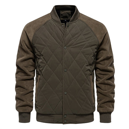 Men s Winter Coats Stylish Long Sleeve Button Up Thick Warm Casual Jackets with image 5