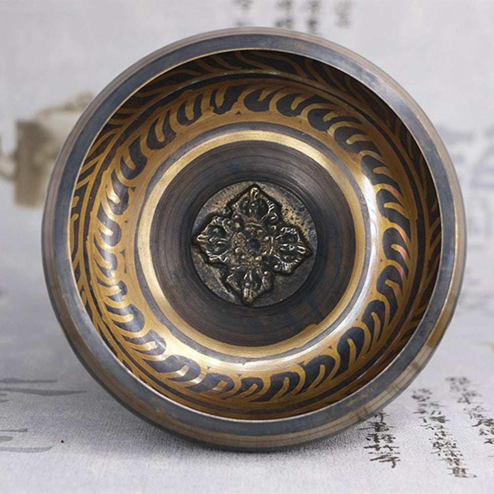 Tibetan Chime Singing Bowl Striker Handmade Buddha Yoga Meditation Sound Yoga M image 5