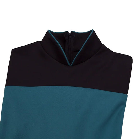 Star Jumpsuit  rek The Next Generation Cosplay Costume Blue Halloween Uniform F image 0