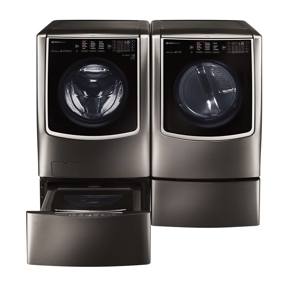 LG SIGNATURE Mega Capacity 5.8 cu. ft. TurboWash Steam Washer and 9.0 cu. image 4
