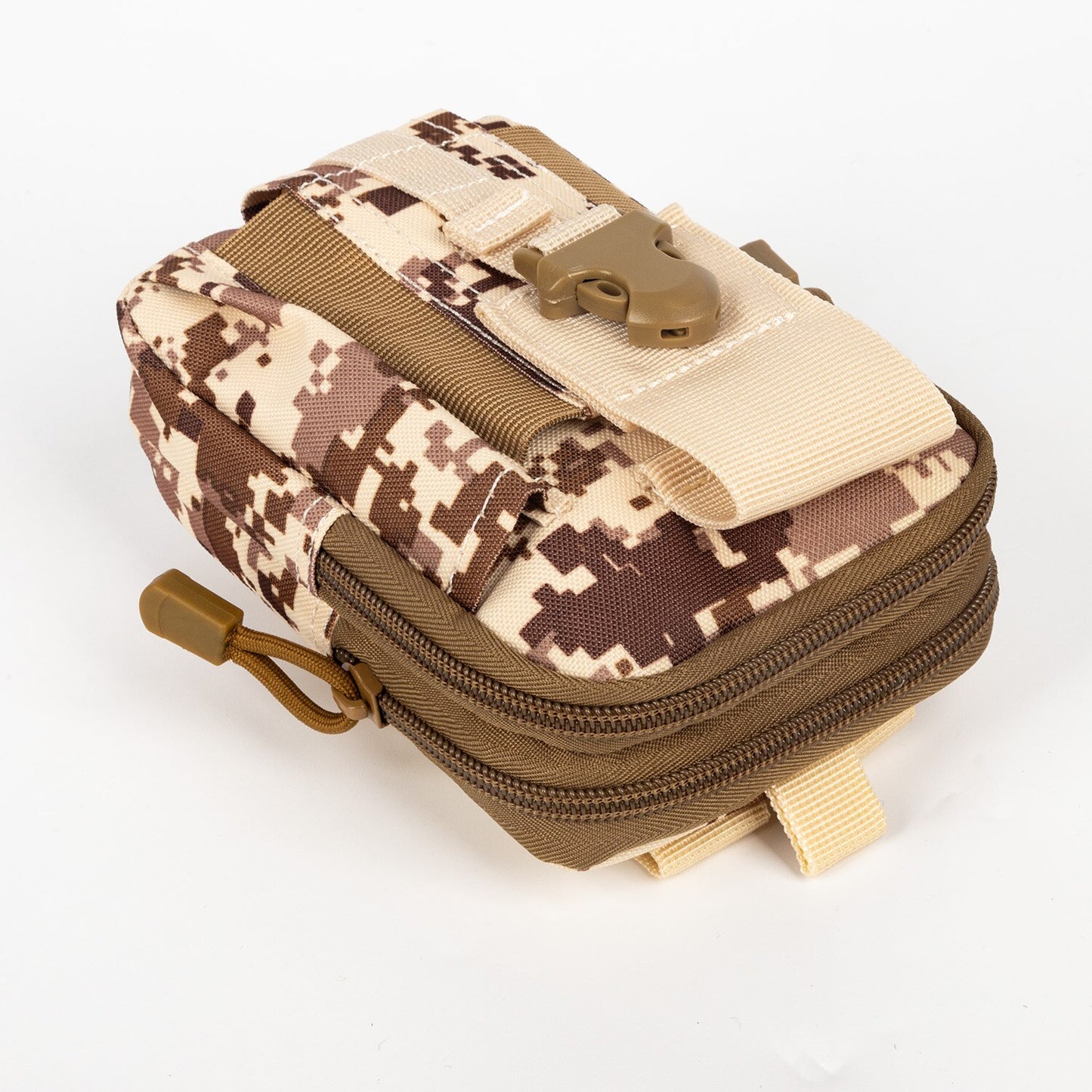 Men Tactical Molle Pouch Belt Waist Pack Bag Small Pocket Military Waist Pack R image 8