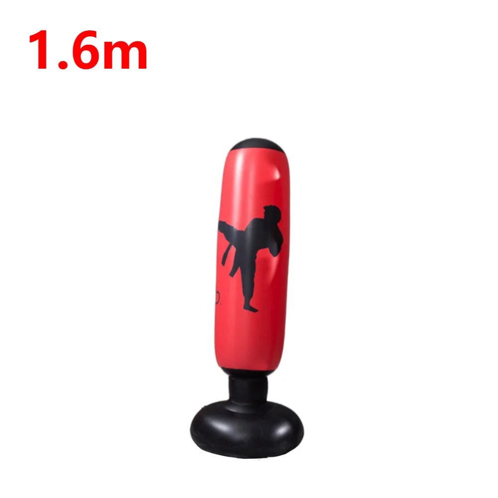 1.2/1.6M Inflatable Boxing Punching Bag for Adult Children Boxing Equipment San image 0