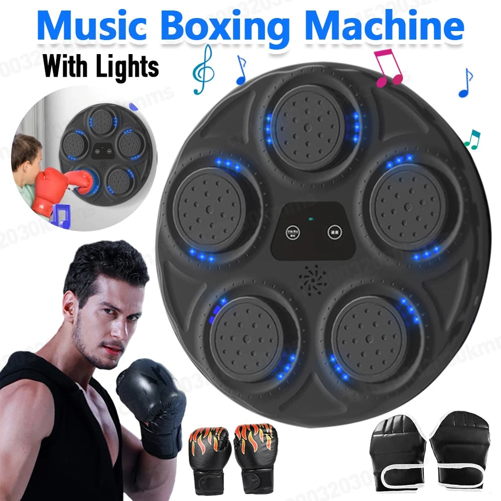 Smart Music Boxing Training Machine Boxing Fitness Trainer Electronic Wall Targ image 1