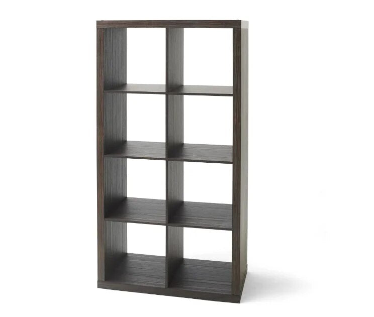 8-Cube Storage Organizer, White Texture image 7