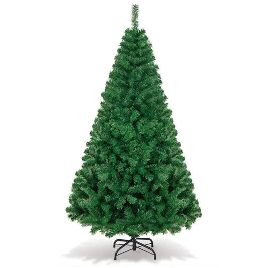 Vebreda 6ft  Christmas Tree, Pine Hinged Artificial Holiday Tree W/ 1000 image 0