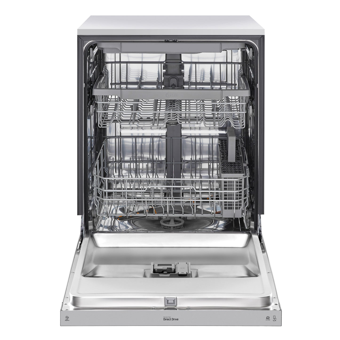LG Front Control Dishwasher with EasyRack and LoDecibel image 3