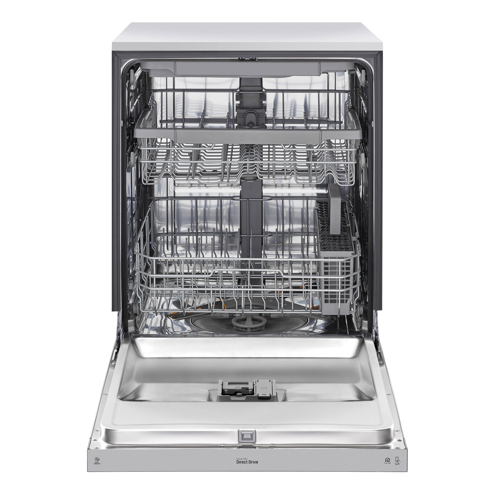 LG Front Control Dishwasher with EasyRack and LoDecibel image 3