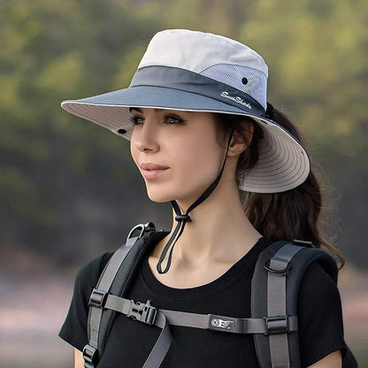 New Women's Summer Breathable Outdoor Travel High Appearance Level Sun Hat Full image 1