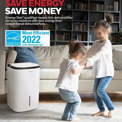 Honeywell 70 Pint Energy Star Dehumidifier with Pump, TP70AWKNR image 2
