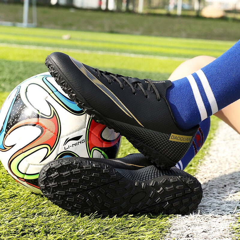 ZHENZU Size 32-47 ftball Boots Kids Boys Soccer Shoes Outdoor  AG/TF Ultralig image 2