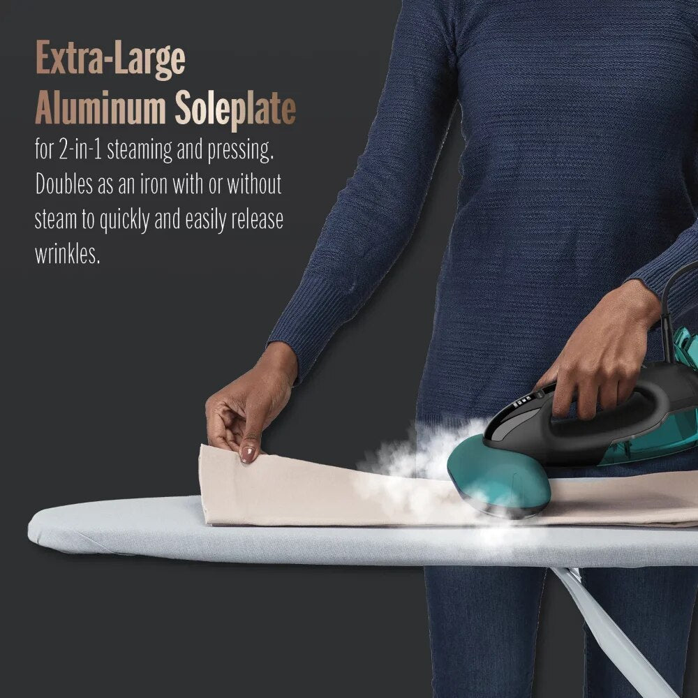 Turbo ExtremeSteam 1875 Watt Handheld Fabric, 2-in-1 Steam and Iron Garment Ste image 4