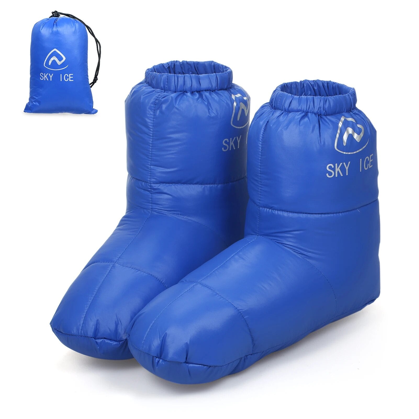 Lixada Winter Down Booties Socks Warm Soft Windproof Waterproof Men Women Unise