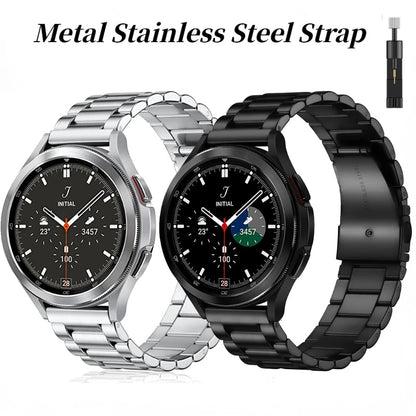 22mm Metal strap for Samsung Galaxy Watch 3 Huawei GT3 Pro Amazfit GTR/GTS Stai image 0