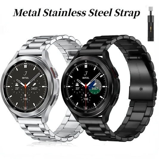 22mm Metal strap for Samsung Galaxy Watch 3 Huawei GT3 Pro Amazfit GTR/GTS Stai image 0