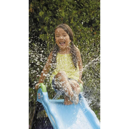 Outdoor-Indoor Wet or Dry Slide Playground Slide with Folding For Easy Storage image 4