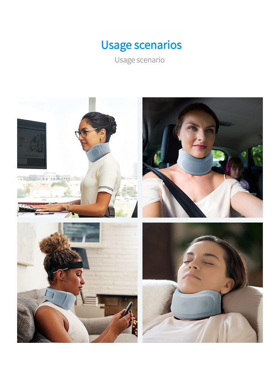 Sponge cervical support soft collar neck brace cervical breathable and comforta image 4