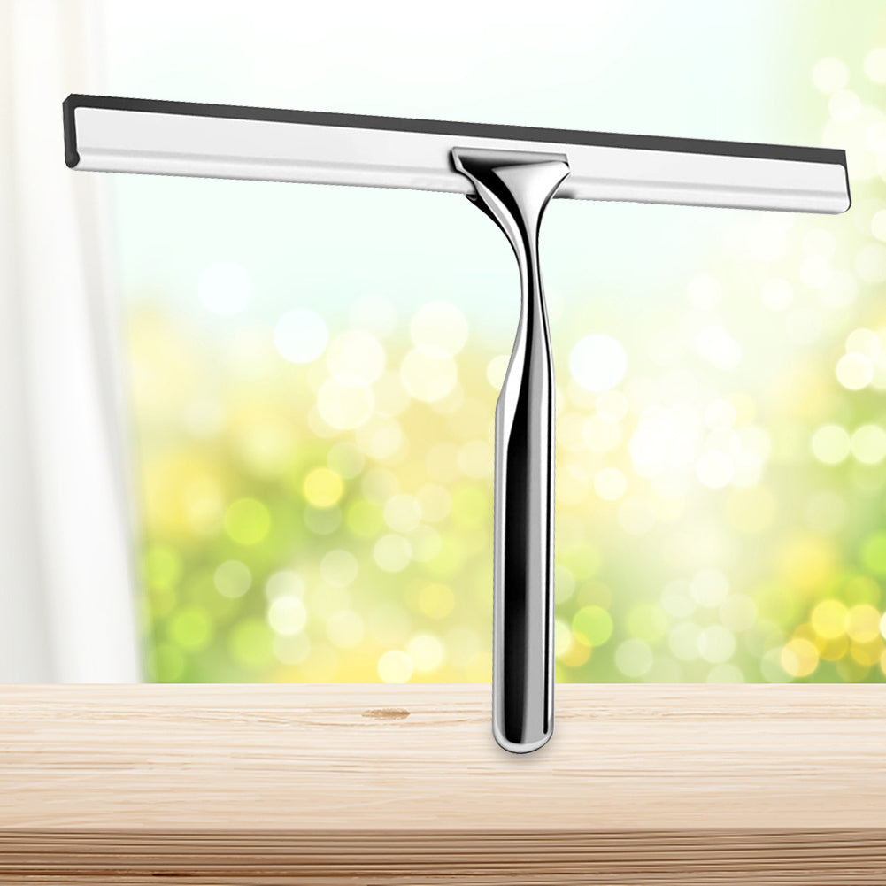 Stainless Steel Window Glass Wiper Multifunctional Shower Squeegee Wiper Brush  image 5