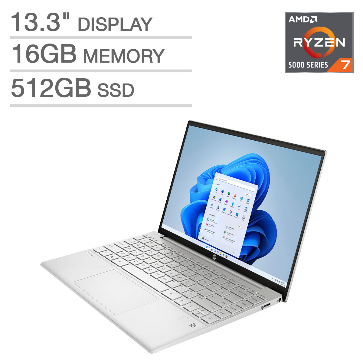 HP Pavilion Aero 13.3" Laptop - AMD Ryzen 7 5825U - 1920 x 1200 - Windows 11 image 0