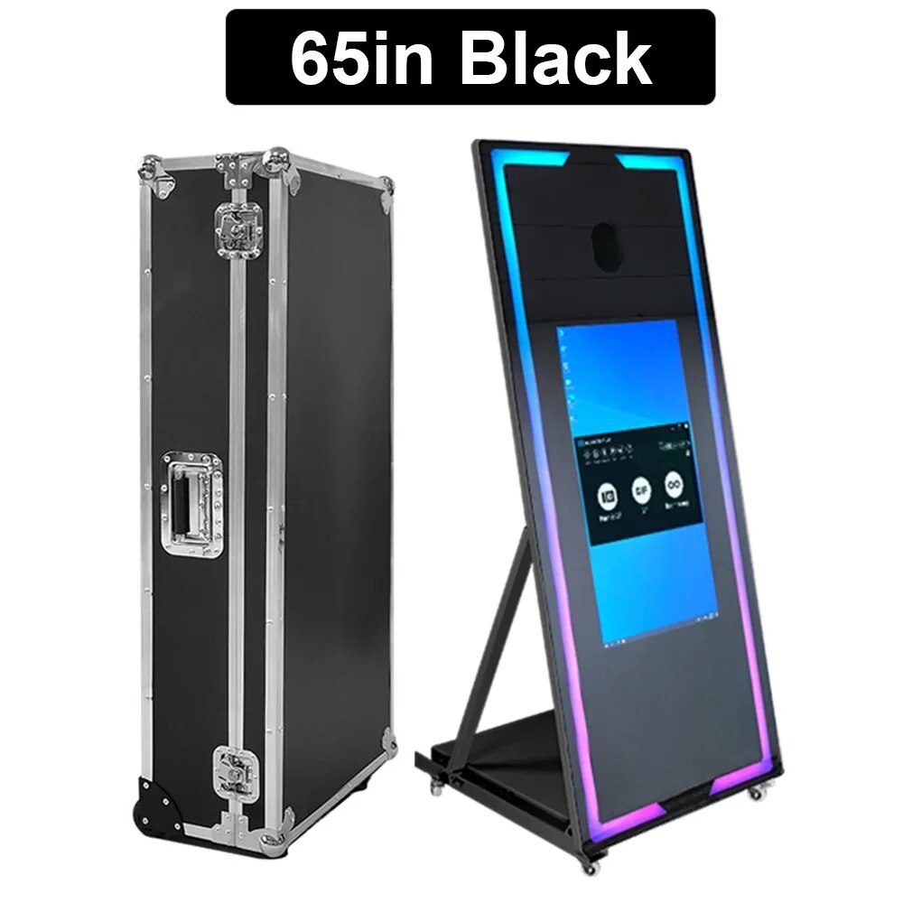 Touch Screen Photobooth Portable Mirror Magic Machine for Wedding Party Activit image 1