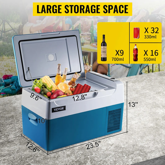 20L 22L 35L 45L 55L Car Refrigerator Mini Fridge Freezer Portable Compres