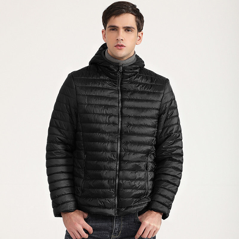 Coutudi Lightweight Puffer Down Jackets For Men'S, Warm Parka, Windproof Coat, Ca