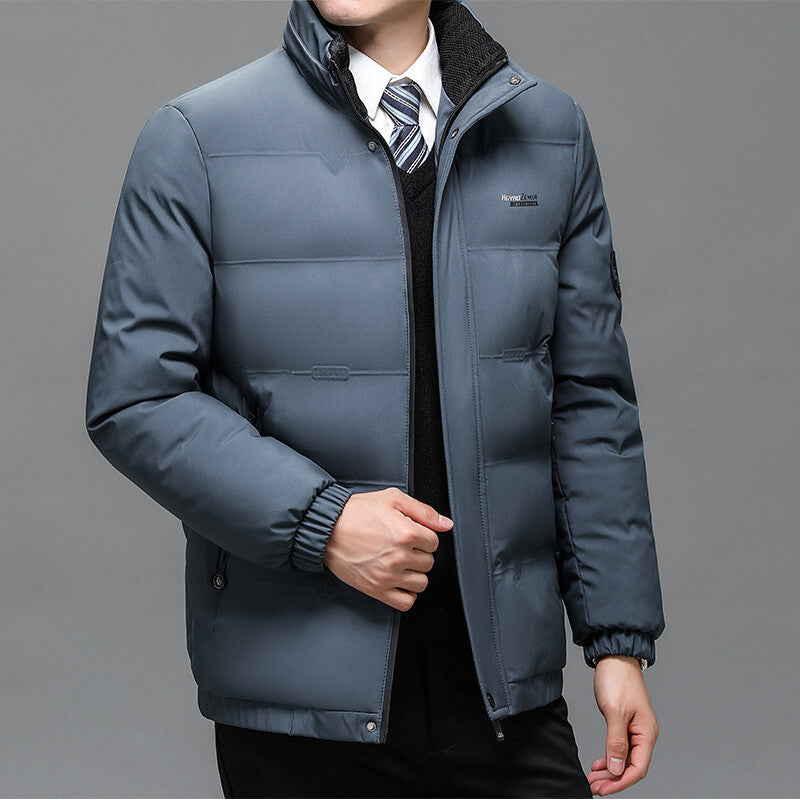 Men's Fashion Casual 2023 Winter Men Warm Jacket Windbreaker New Spring Hooded
