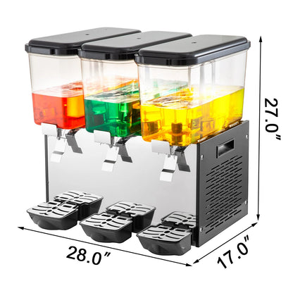 VEVOR 18L 36L 54L Cold Beverage Dispenser Electric Drink Granite Machine Food-G image 8