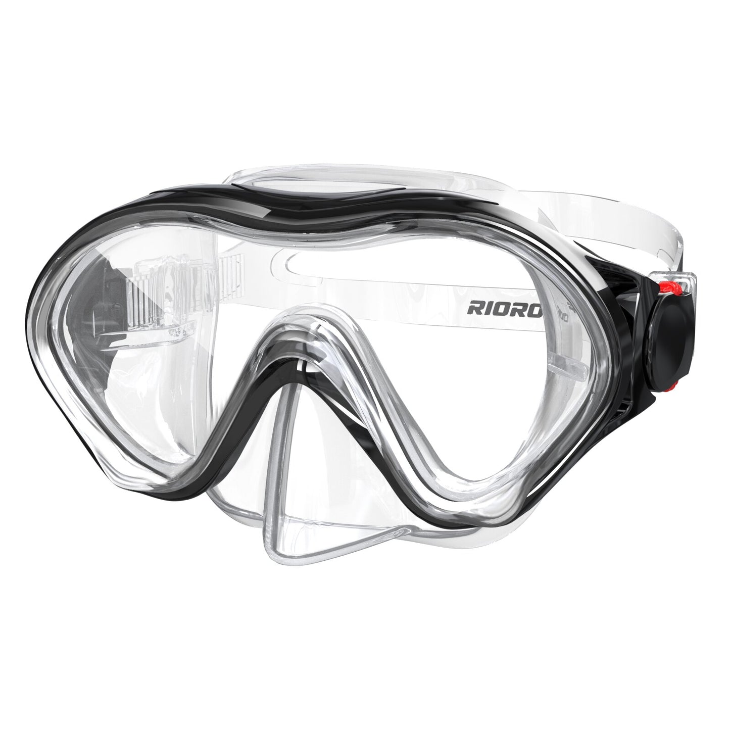 Children Swimming Glasses Adjustable Large Frame 180° Wide Vision Anti-Fog UV P image 5